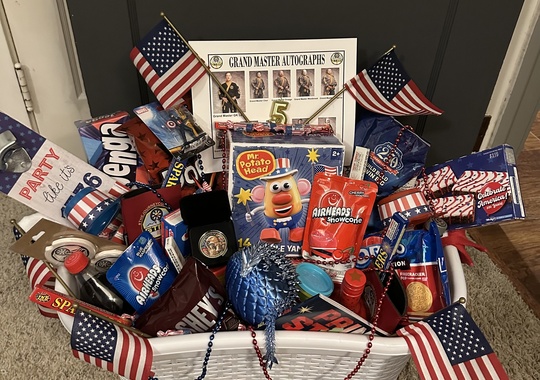 Photo of Party Like It's 1776: Blue Dragon Stars & Stripes Celebration Basket