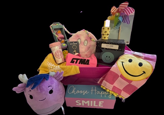 Photo of Choose Happy: Smile-Tastic Fun Basket of Joy!