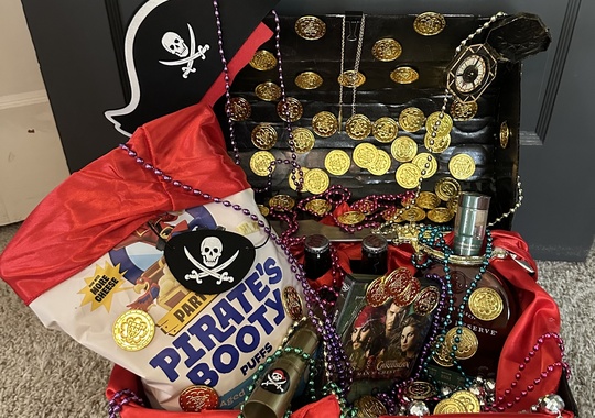 Photo of Johnny Depp Inspired Kentucky Pirate Chest